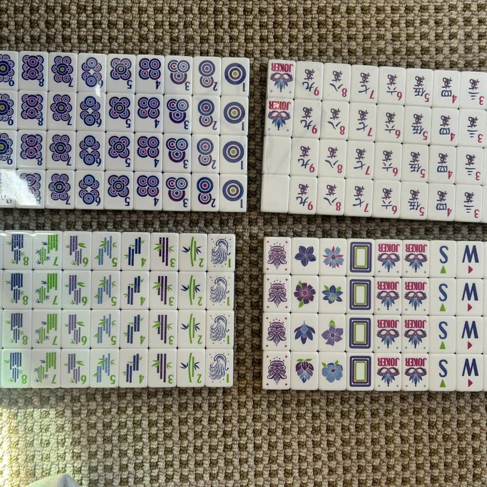 Oh My Mahjong Preppy Soiree - New in box Tiles - Picture 3 of 4